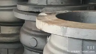 Gate valve production process