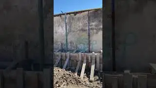 Заливаем забор/Анапа/2024 #строительство #анапа #краснодар #море #2024