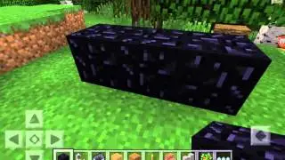 Как сделать портал в Ад в игре Minekraft Pe