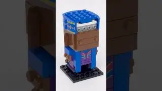 Kingsley Shacklebolt 40618 LEGO Harry Potter #lego #brickheadz #stopmotion