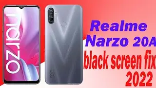 Realme Narzo 20a black screen problem done by emobile