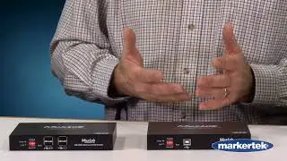Muxlab 500800 KVM HDMI over IP PoE Extender