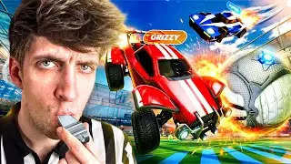 4 Idiots Play Rocket League...