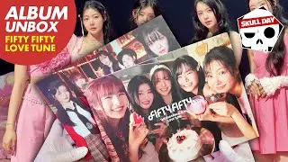 🌸UNBOXING FIFTY FIFTY - LOVE TUNE (Starry Night, SOS)🌸2nd Mini Album Reaction 피프티피프티 러브튠 미니2집 앨범 언박싱