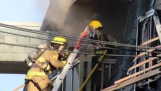 Burnaby, BC  3-Alarm apartment fire