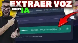 ✅ Extrae la Voz de cualquier audio con IA