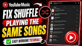 🎵 Fix YouTube Music Shuffle Play 💡 (Easy 2025 Working Tutorial!)