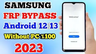 All Samsung FRP BYPASS Android 13 Without PC 2023 || Google Account Remove FRP 2023