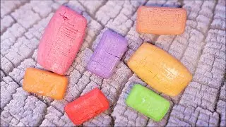 ASMR Soap / Crunchy Cubes / Satisfying video