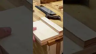 Simplest woodworking jig- the Bench Hook! #woodworkingjig #handtools #handsaw