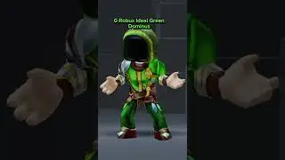 0 Robux Ideal Green Outfit Dominus 💚💚 Free Item 