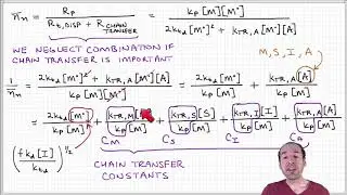 Introduction to Polymers - Lecture 6.7 - Free radical polymerization chain transfer