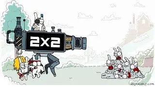 Rabbit Travel - 2x2 Zombie Unicorn Gun