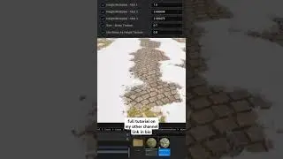 Nanite tessellation + vertex painting in unreal engine 5 
