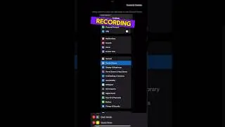 How to screen record on iPhone #apple #iphone #ios