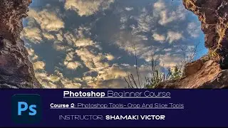 Adobe photoshop II Beginner Course 3 II crop and slice tools II #howto #photoshop #tutorial #fundy