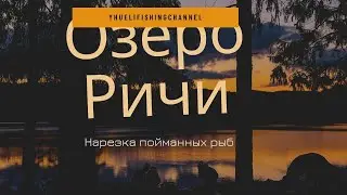РИЧИ.Озеро для РЫБАКОВ| Нарезка ПОЙМАННЫХ Рыб