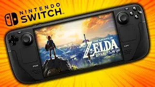 The Legend of Zelda: Breath of the Wild - Steam Deck Emulation | yuzu emulator