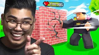 Roblox but punching 3,605,321 Walls