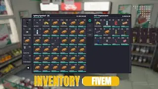 Fivem Inventory with Decay | Best Inventory Script For QBCore | FiveM Inventory Script