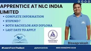 NLC VACANCY 2024 | 15,000 STIPEND | BOTH B.PHARMA DIPLOMA ELIGIBITY