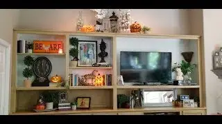 Halloween Bookcase