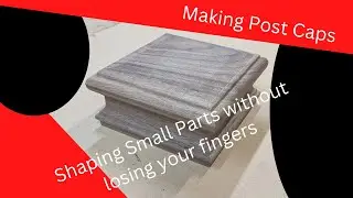 Making handrail Post Caps