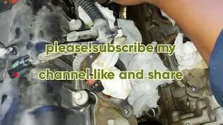 Dodge SRT V8,OIL COOLER LEAK  REMOVED INTAKE.&FIX