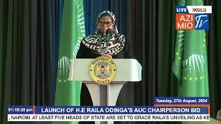 Pres. Samia Suluhu's SCINTILLATING speech endorsing Raila for AUC Chair