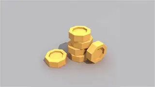 Low Poly | Gold Coins