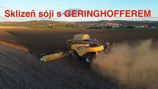 NEW HOLLAND CR 9070 S GERINGHOFFEREM | SOJA | AGROSLUŽBY SLÁDEK |