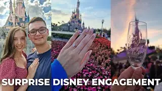 The Magical Day We Got Engaged! Surprise Trip to Disneyland Paris!
