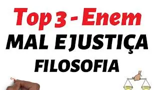 Filosofia Bem e Mal  Enem - Top 3 dos assuntos