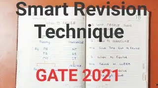 How to Revise for GATE 2021 || Practical Tip for Revision