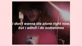 ☆lil peep☆ // the song they played [when i crashed into the wall] (lyrics) ♡