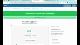 Shopify Stock and Price Sync Setup in minutes