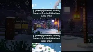 ЭТО ЛУЧШИЕ ЗИМНИЕ ЖИВЫЕ МАЙНКРАФТ ОБОИ ДЛЯ WALLPAPER ENGINE #minecraft #shorts