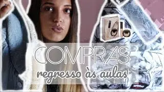 Mega compras regresso às aulas - Primark, Bershka, Eastpak ...