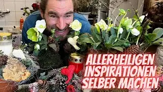Allerheiligen Gestecke zum selber machen - Moderne und exklusive Kreationen für eine Grabstätte