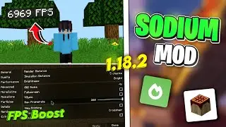 How To Install Sodium in 1.18.2 (Pojav launcher) | Sodium + Sodium Extra | MAX FPS ?