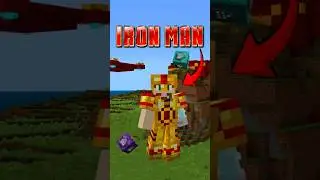 Iron Man Suit-Up BEDROCK Minecraft 😱 (Command Block Build) 