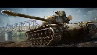 World of tanks. М 103 танкует от арты.