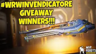 VENDICATORE GIVEAWAY WINNERS IN WAR ROBOTS!!! #warrobots #wr #WRwinVendicatore #shorts #short