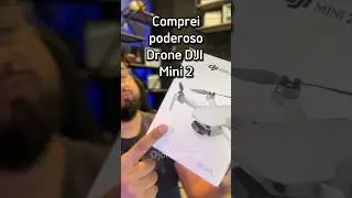 Comprei o poderoso DJi Mini 2 ele é incrível