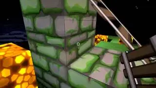 minecraft | Выпуск 13 | Проход с помощью вагонетки