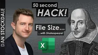 Excel Hack - MASSIVELY Reduce File Size with Super Quick Tip!