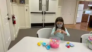 Easter egg hunt in Beyond the Alphabet