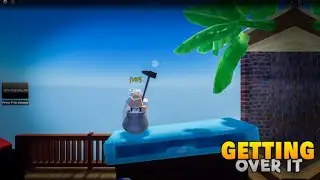 ROBLOX : Getting Over it[Remastered] เล่นโคตรยากกกกก