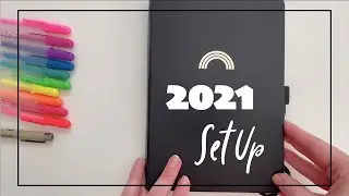 2021 Bullet Journal Set Up