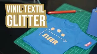 Vinil Textil Glitter; Siser